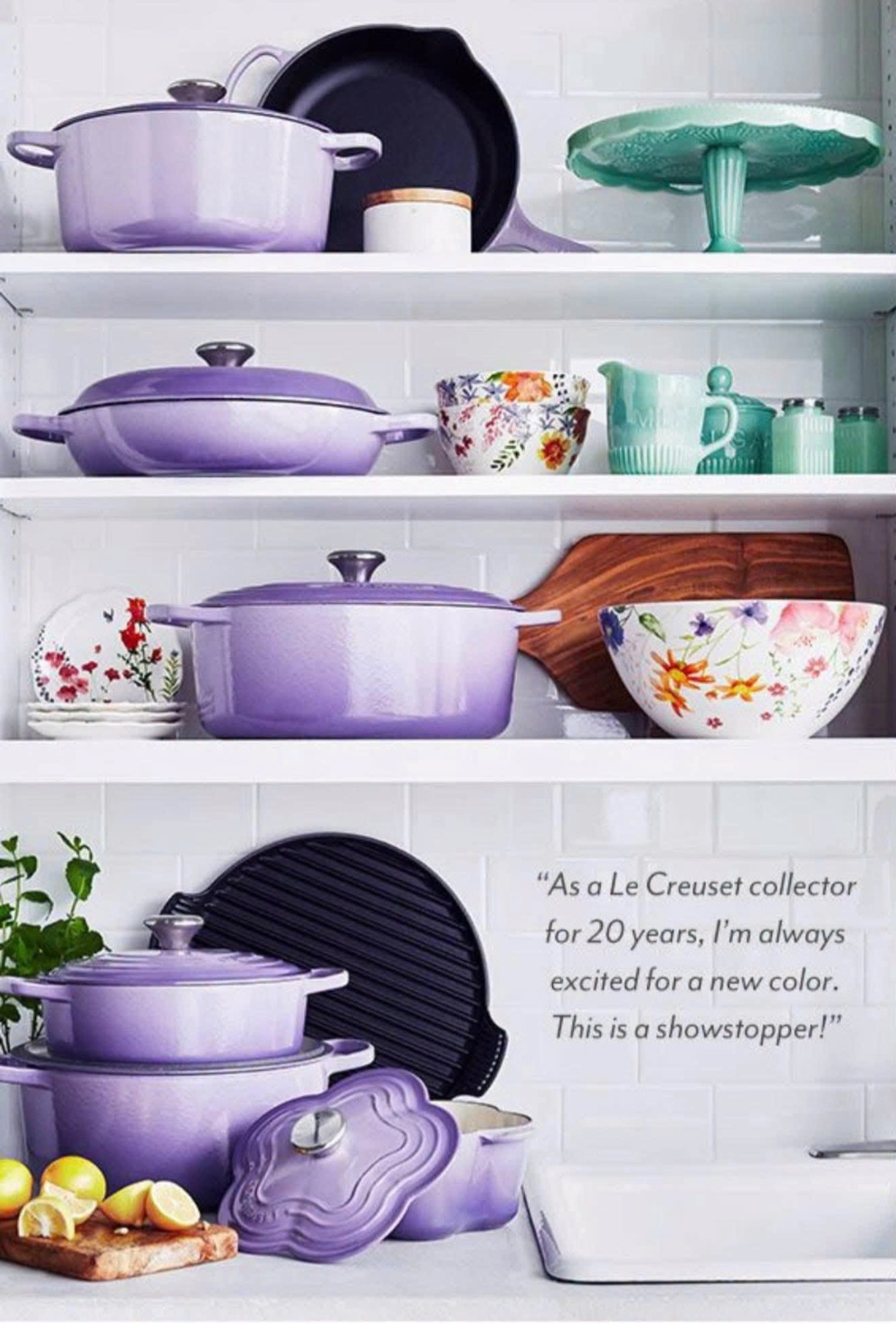 Nồi gang tròn Le Creuset Signature 18cm có nhiều mẫu mã&nbsp;phù hợp với mọi không gian nhà bếp