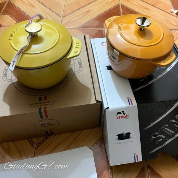 Nồi gang tròn Staub Chistera 16cm 1.75L Thiết kế để tối ưu hoàn hảo trong nấu ăn