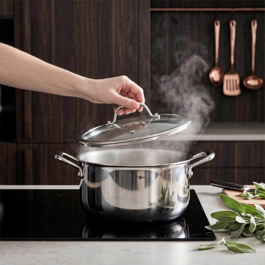 nồi canh inox OYATTON Công nghệ vi điểm và thiêu kết inox 316