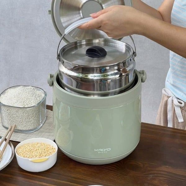 Nồi ủ chân không Kaiyo 3 lít Tiết kiệm điện và nhiên liệu hiệu quả