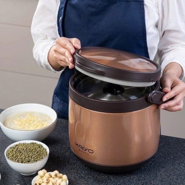 Nồi ủ chân không Kaiyo 3 lít – Giữ Nhiệt Siêu Lâu, Tiết Kiệm Điện Năng, Giữ Trọn Dinh Dưỡng