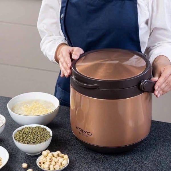 Nồi ủ chân không Kaiyo 3 lít – Giữ Nhiệt Siêu Lâu, Tiết Kiệm Điện Năng, Giữ Trọn Dinh Dưỡng