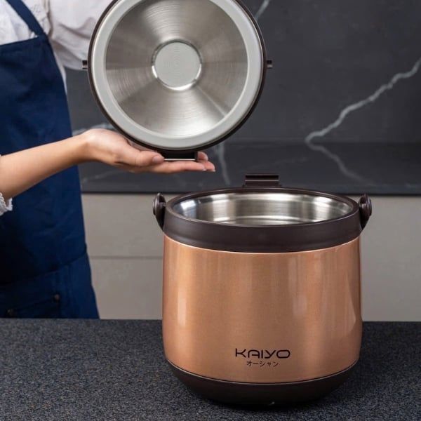 Nồi ủ chân không Kaiyo 3 lít – Giữ Nhiệt Siêu Lâu, Tiết Kiệm Điện Năng, Giữ Trọn Dinh Dưỡng