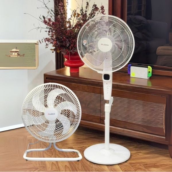 Quạt Sàn 2Lock Model 2025 – Động cơ dây đồng bền bỉ – Vận hành siêu êm