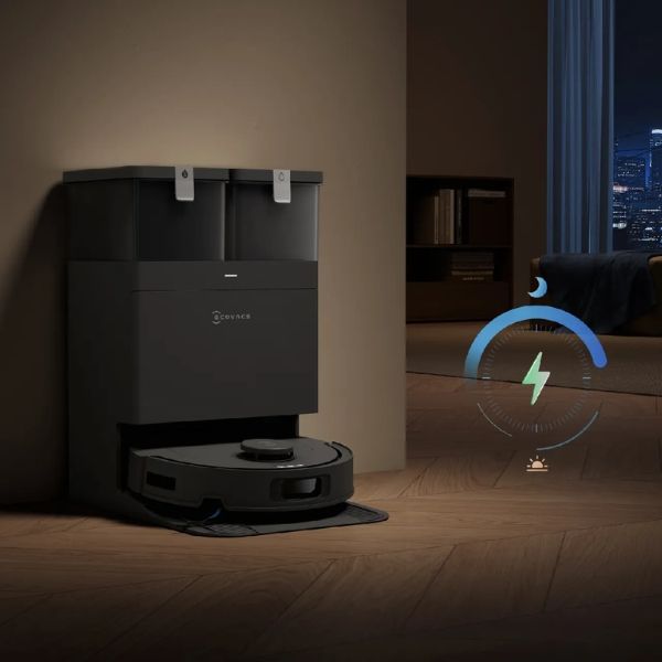 Robot Hút Bụi Ecovacs Deebot T30C OZMO Sạc ngoài giờ cao điểm