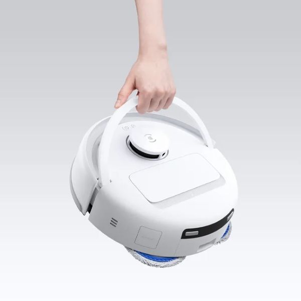 Robot hút bụi lau nhà Ecovacs Deebot Mini - Tay Cầm Thiết Kế Tinh Tế Đến Từng Chi Tiết
