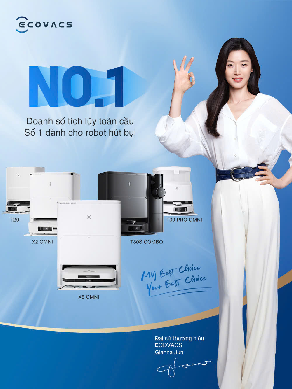 Robot Hút Bụi Lau Nhà Ecovacs Deebot N20 Pro - Bản Quốc tế&nbsp;là dòng robot hút bụi kiêm lau nhà tiên phong