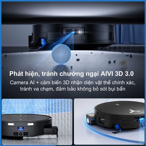 Robot hút bụi lau nhà Ecovacs Deebot X11 OmniCyclone Trợ lý AI AGENT YIKO: Hiểu bạn hơn cả chính bạn