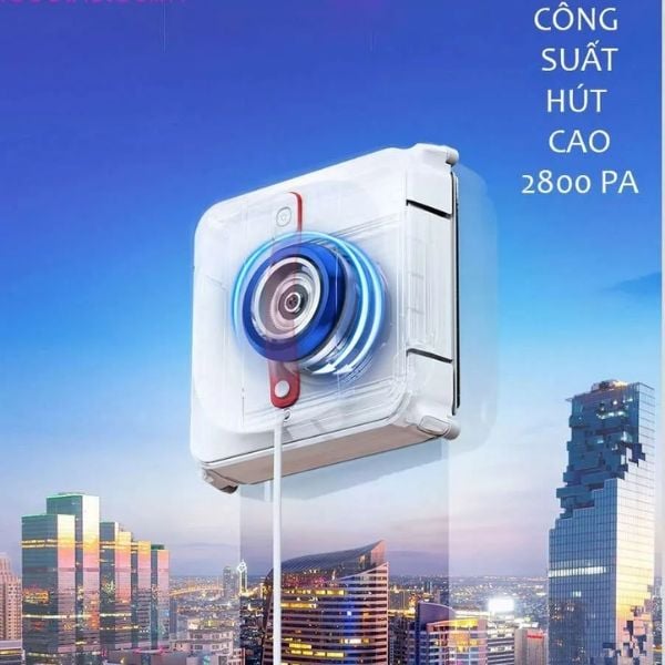 Ecovacs Winbot W920 – Robot lau kính  Công suất hút mạnh mẽ 2800 Pa