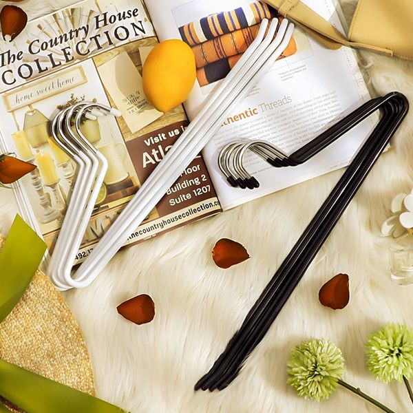 Set 20 móc treo quần áo Songmic - Bộ 20 cái, Kim loại chắc chắn, đường kính: 5 mm