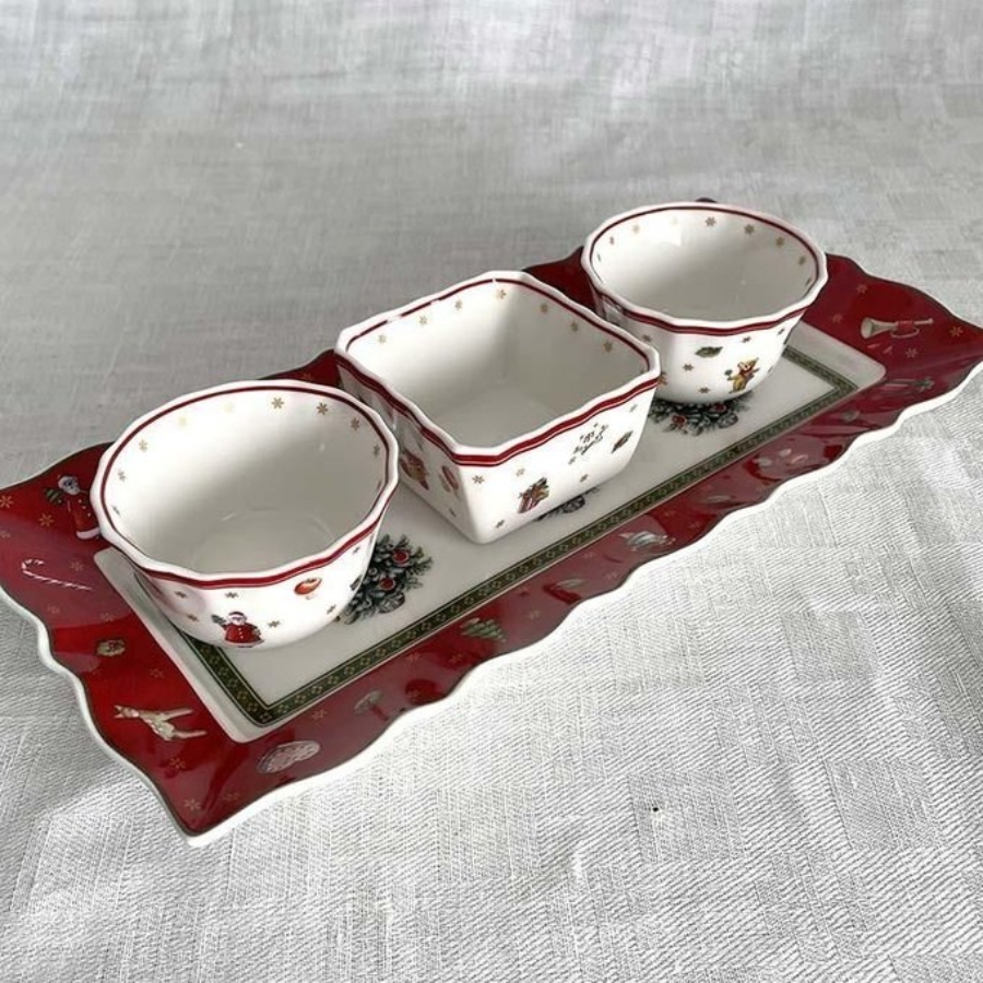 Set 3 bát kèm khay Villeroy & Boch Toy's Delight