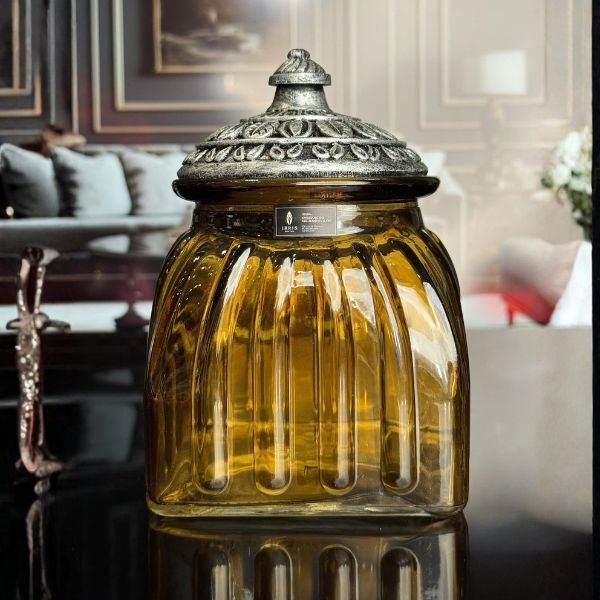 Set 4 Hũ đựng IRRIS DE 675ml Thiết kế sang trọng chuẩn phong cách châu Âu cổ điển