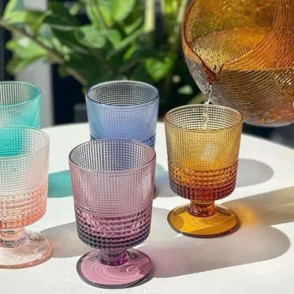 Set 4 ly IVV Speedy Assorted Colors 240ml - Dòng sản phẩm này đạt chất lượng thương mại cao cấp