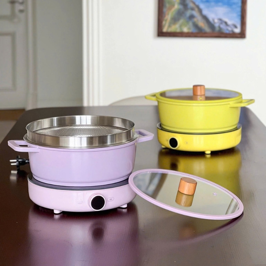 Set bếp từ kèm nồi lẩu 2Lock 2026 Bộ sản phẩm đồng bộ bếp và nồi, tiện lợi khi sử dụng.