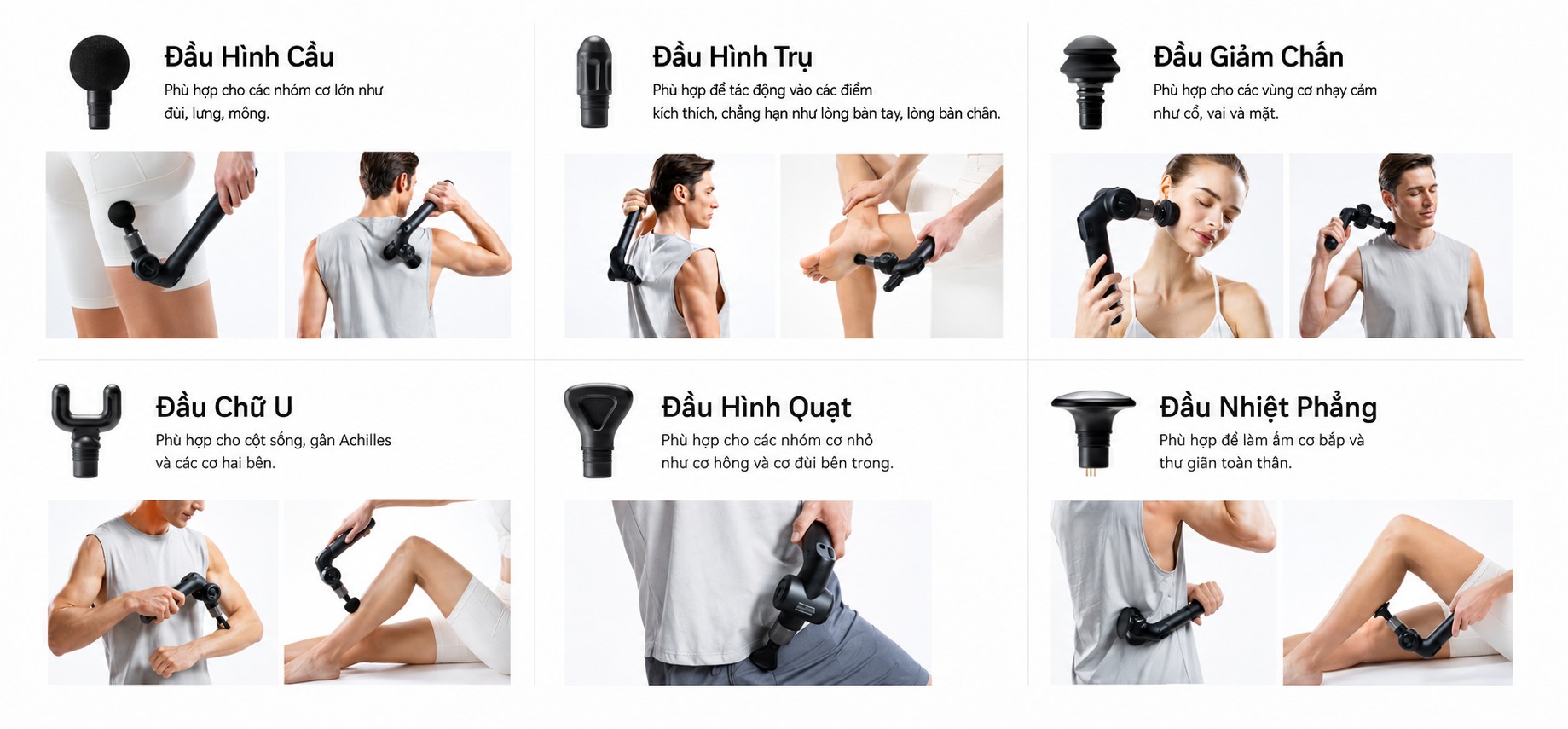 Súng massage Mytrex Rebive EX Pro Công nghệ tạo ra lực cản và công suất tới 19kg