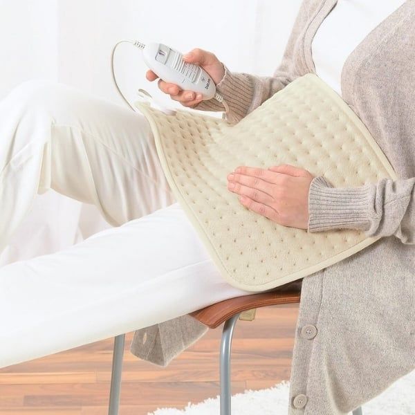 Tấm sưởi điện Beurer HK45 44x33cm Tấm đệm sưởi và vỏ đệm: Có thể giặt máy ở 30°C.