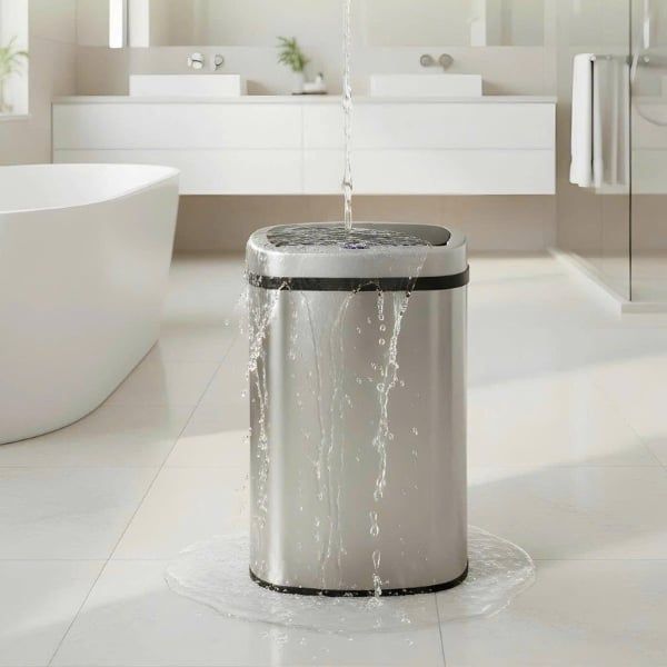 Thùng rác cảm biến LETEK LS50 50 lít Nắp Đậy Thông Minh – Vứt Rác Không Cần Chạm Tay