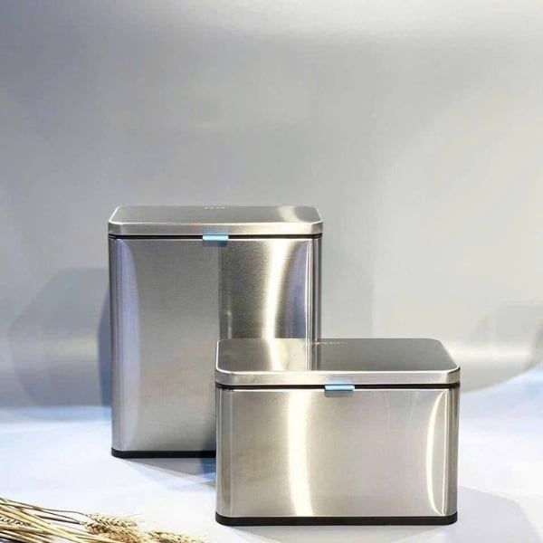 Thùng rác gắn cánh cửa tủ bếp CCKO CK9942 Dung tích 3 lít hoặc 6L - Màu Trắng/Màu inox