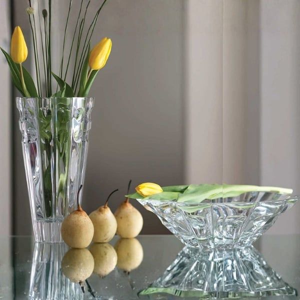 Tô pha lê Rogaska Aster 25cm&nbsp;được thiết kế để làm cho cuộc sống thường nhật của bạn thêm tươi đẹp