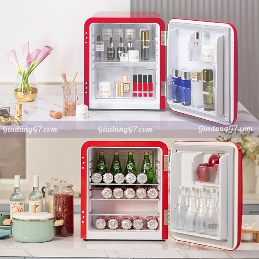 Tủ lạnh HCK BC-46R 48L Có đèn tích hợp