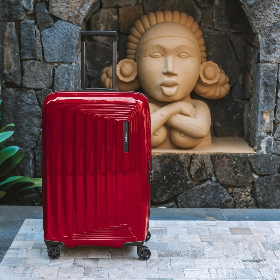 Vali Samsonite KFO NUON Được trang bị bánh xe với thiết kế giảm xóc