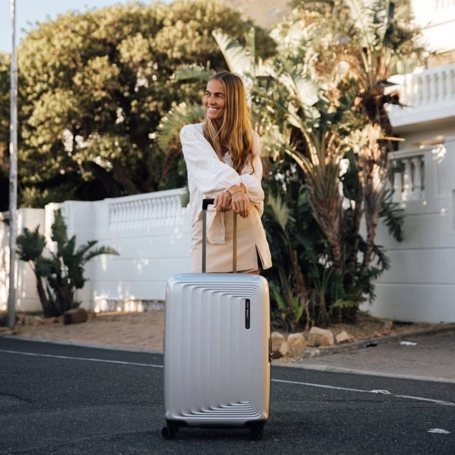 Vali Samsonite KFO NUON Vỏ vali làm bằng nhựa polycarbonate chất lượng cao