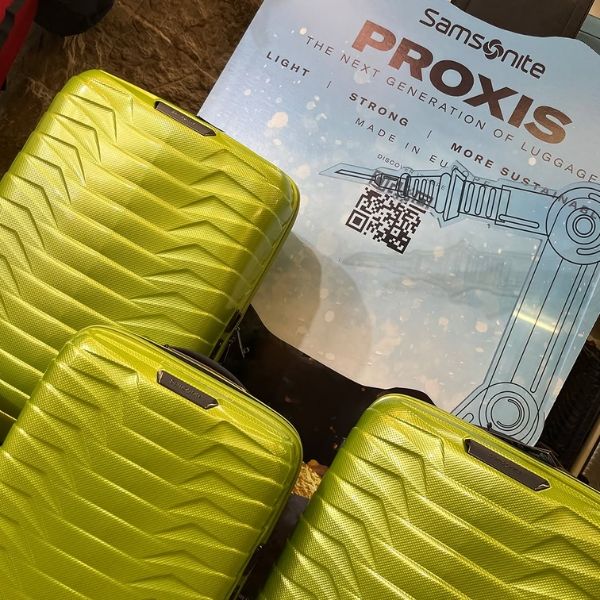 Vali Samsonite Proxis Màu Xanh chuối Lớp phủ bảo vệ – Giữ vali luôn mới mẻ theo thời gian