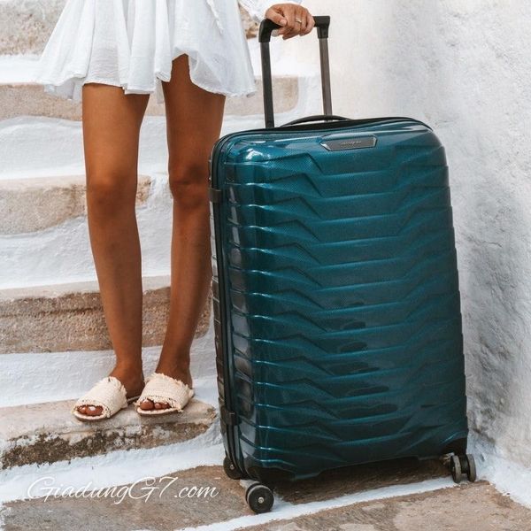 Vali Samsonite Proxis - Hệ thống bánh xe đôi 360º – Di chuyển trơn tru và ổn định