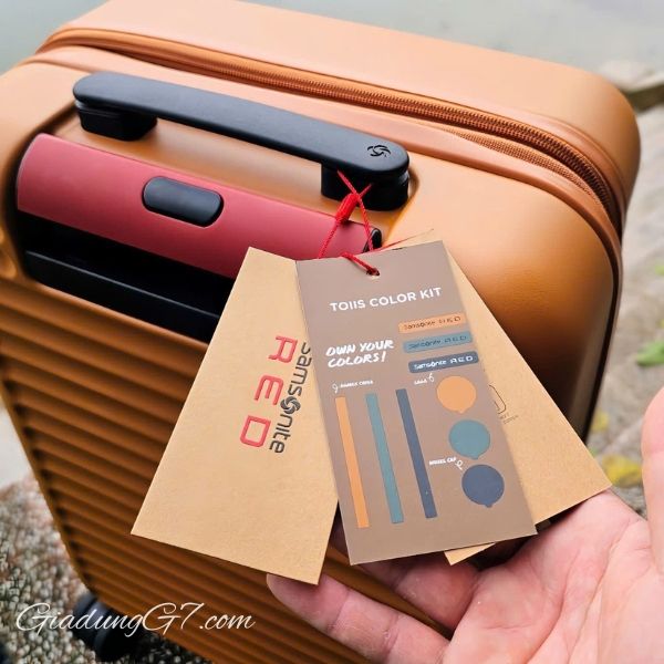 Vali Samsonite Toiis Khóa kéo bảo mật – Bảo vệ hành lý an toàn
