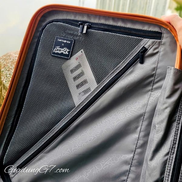 Vali Samsonite Toiis Khóa kéo bảo mật – Bảo vệ hành lý an toàn