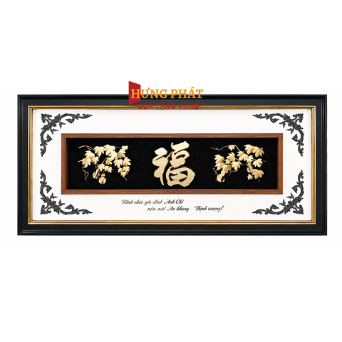 Tranh chữ Phúc Hán tự – Biểu tượng hạnh phúc và thịnh vượng trong không gian sống