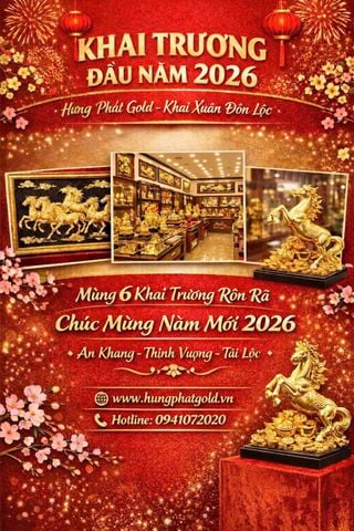 🎉🎊 HƯNG PHÁT GOLD CHÍNH THỨC KHAI TRƯƠNG TRỞ LẠI SAU TẾT NGUYÊN ĐÁN 2026 🎊🎉