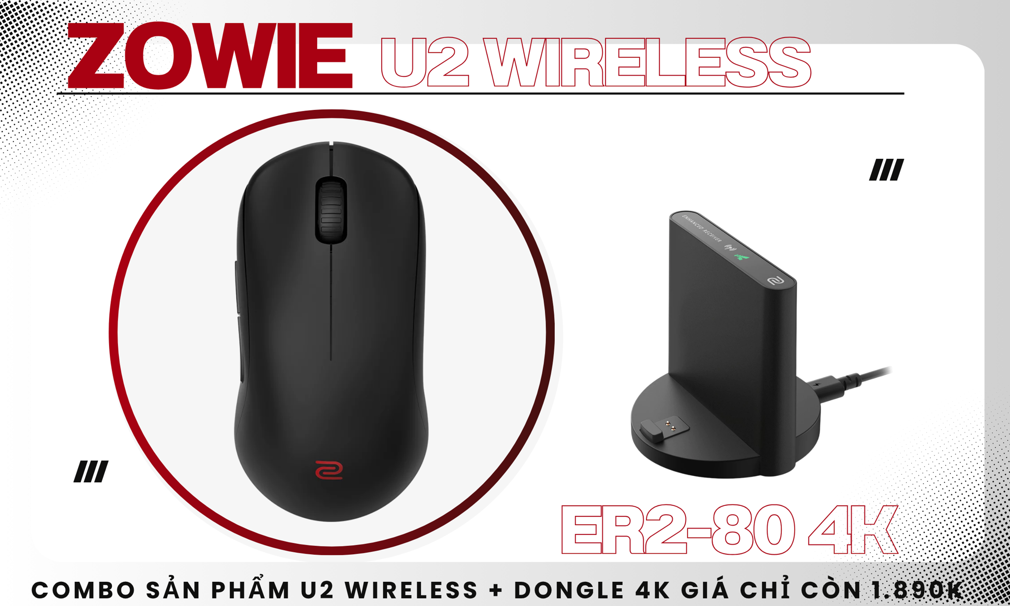 U2 Wirless + ER2-80 4K