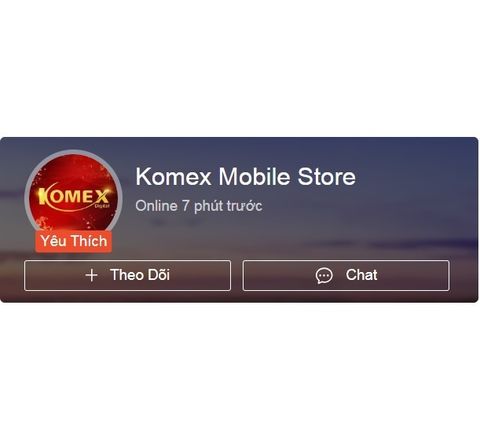 Cách mua điện thoại trực tiếp từ Komex Mobile Store trên Shopee