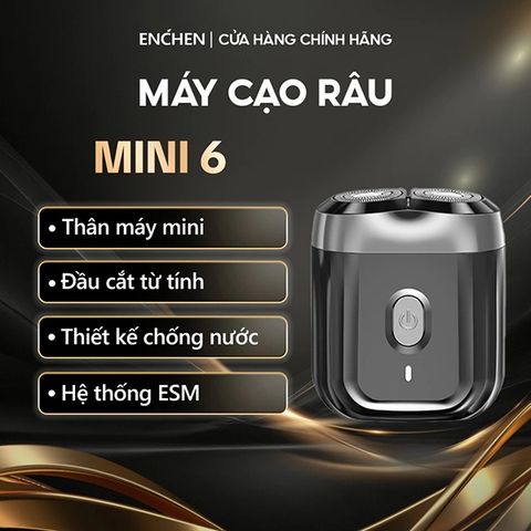HƯỚNG DẪN VỆ SINH MÁY CẠO RÂU ENCHEN MINI 6