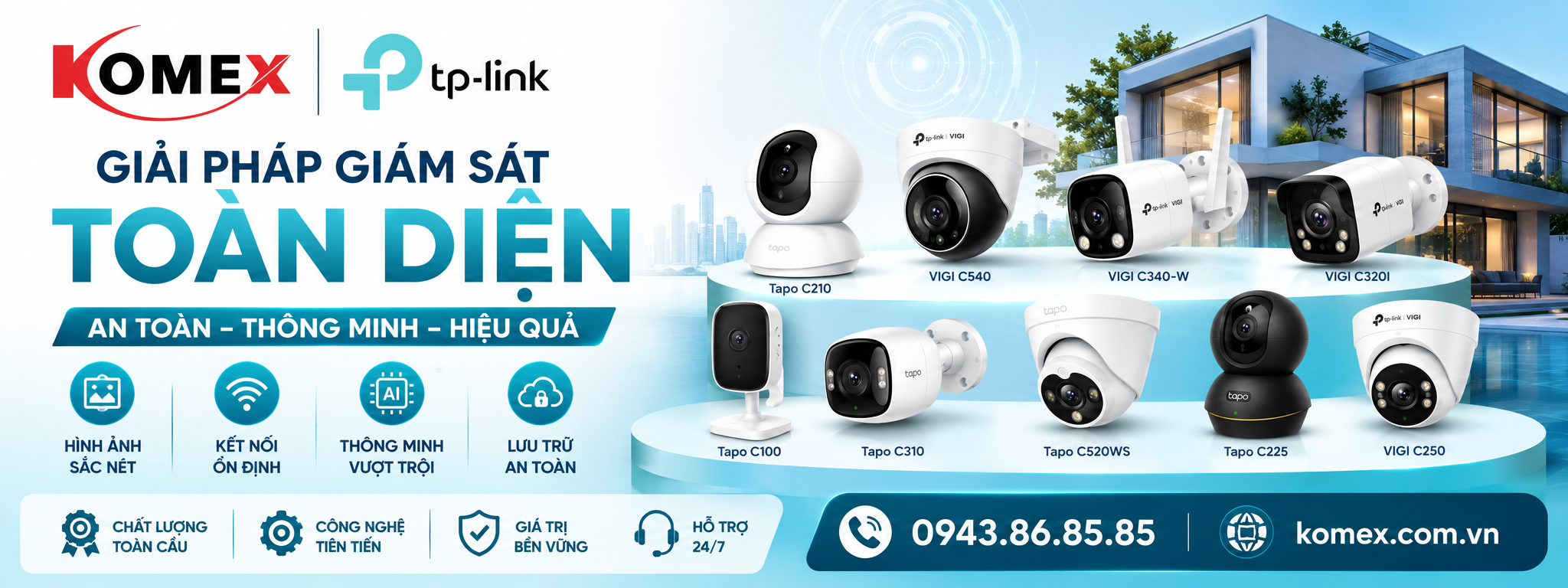 Camera TP-Link trong nhà