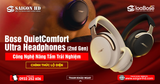 Ra mắt tai nghe Bluetooth không dây chống ồn Bose QuietComfort Ultra Headphones 2