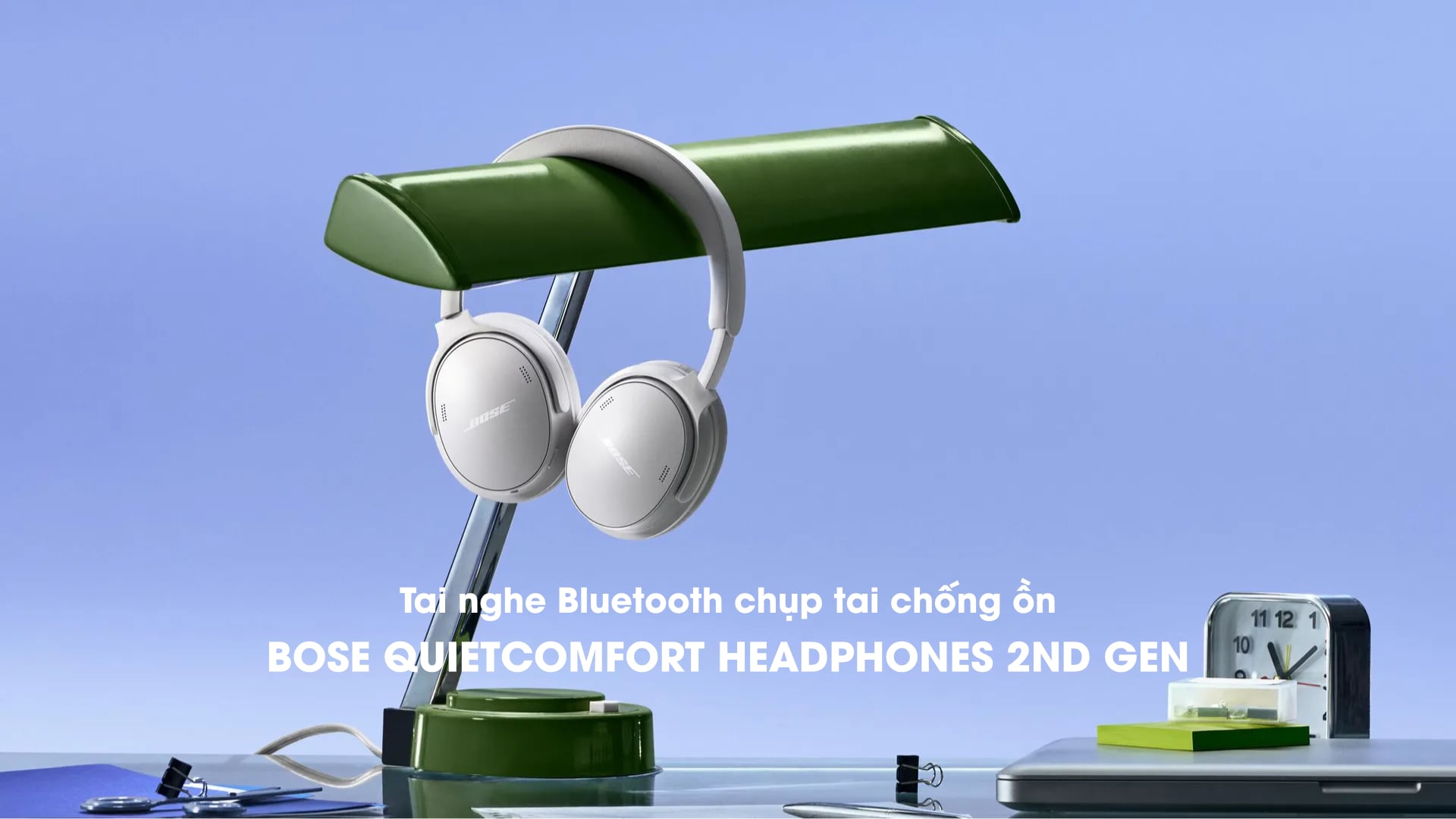 Tai nghe Bluetooth chụp tai chống ồn Bose QuietComfort Headphones 2nd Gen chính hãng mới nhất