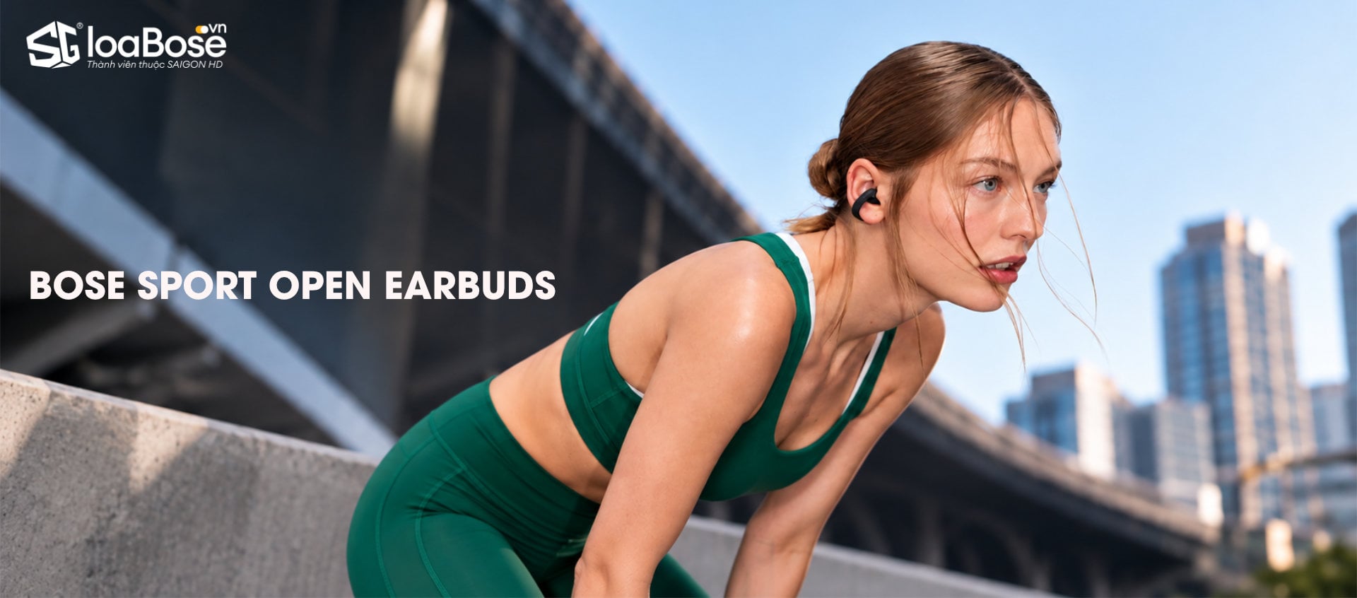 Tai nghe True Wireless thể thao dạng mở Bose Sport Open Earbuds chính hãng mới nhất