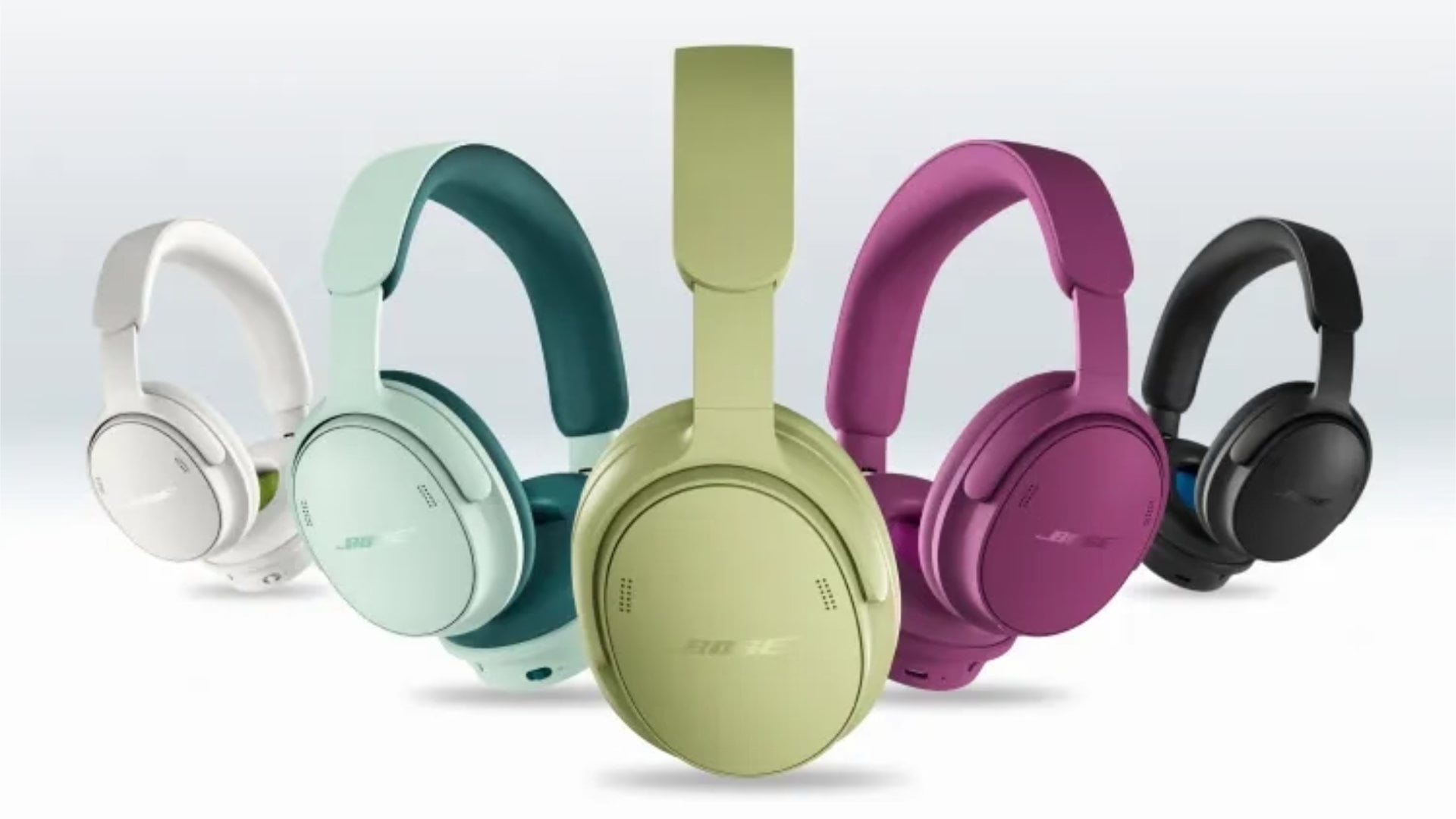 Tai nghe Bluetooth chụp tai chống ồn Bose QuietComfort Headphones 2nd Gen có 5 phiên bản màu sắc khác nhau với 5 phong cách khác nhau
