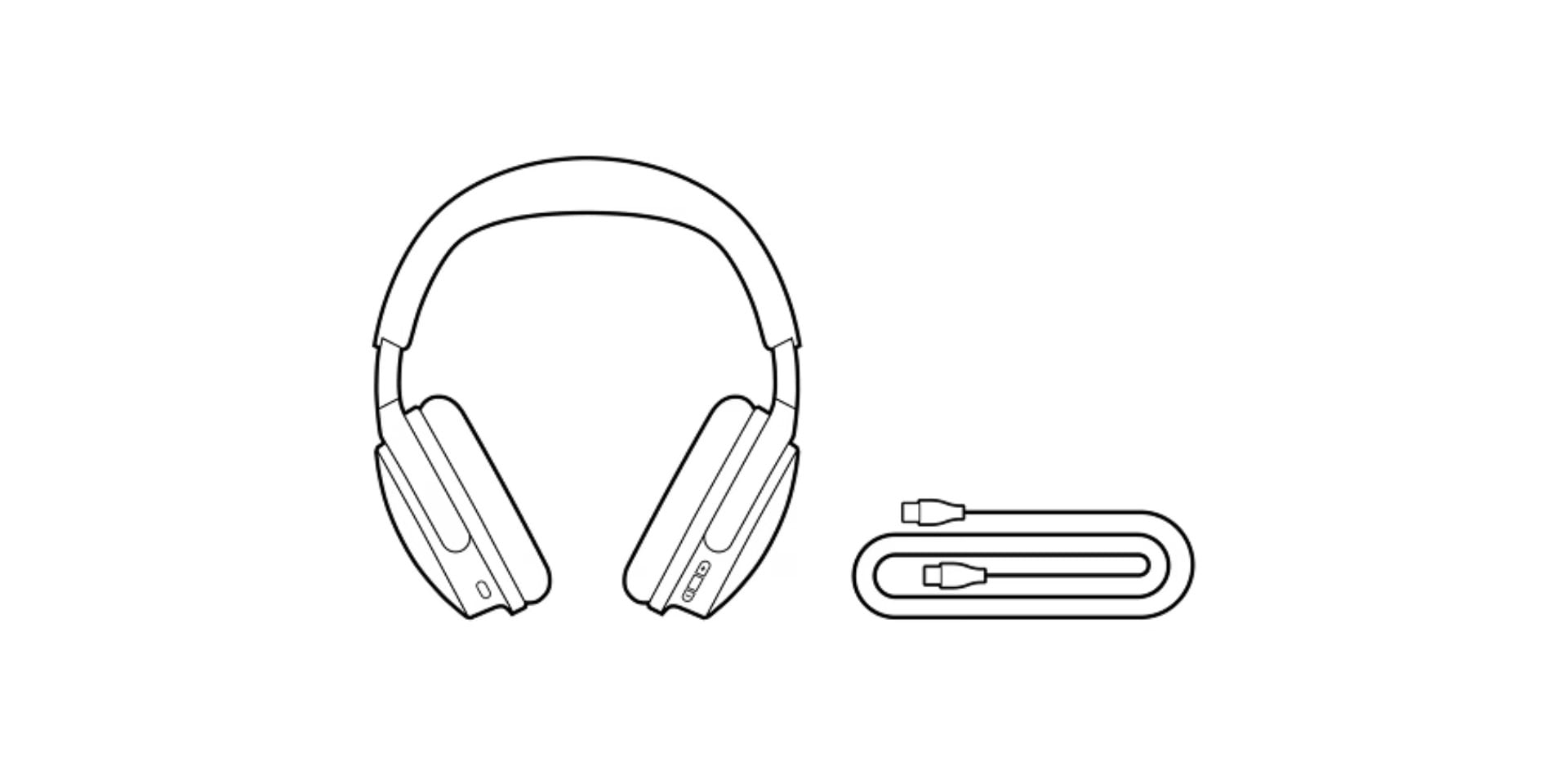 Bose QC Headphones 2 hỗ trợ âm thanh chất lượng cao lossless qua cổng USB Type-C