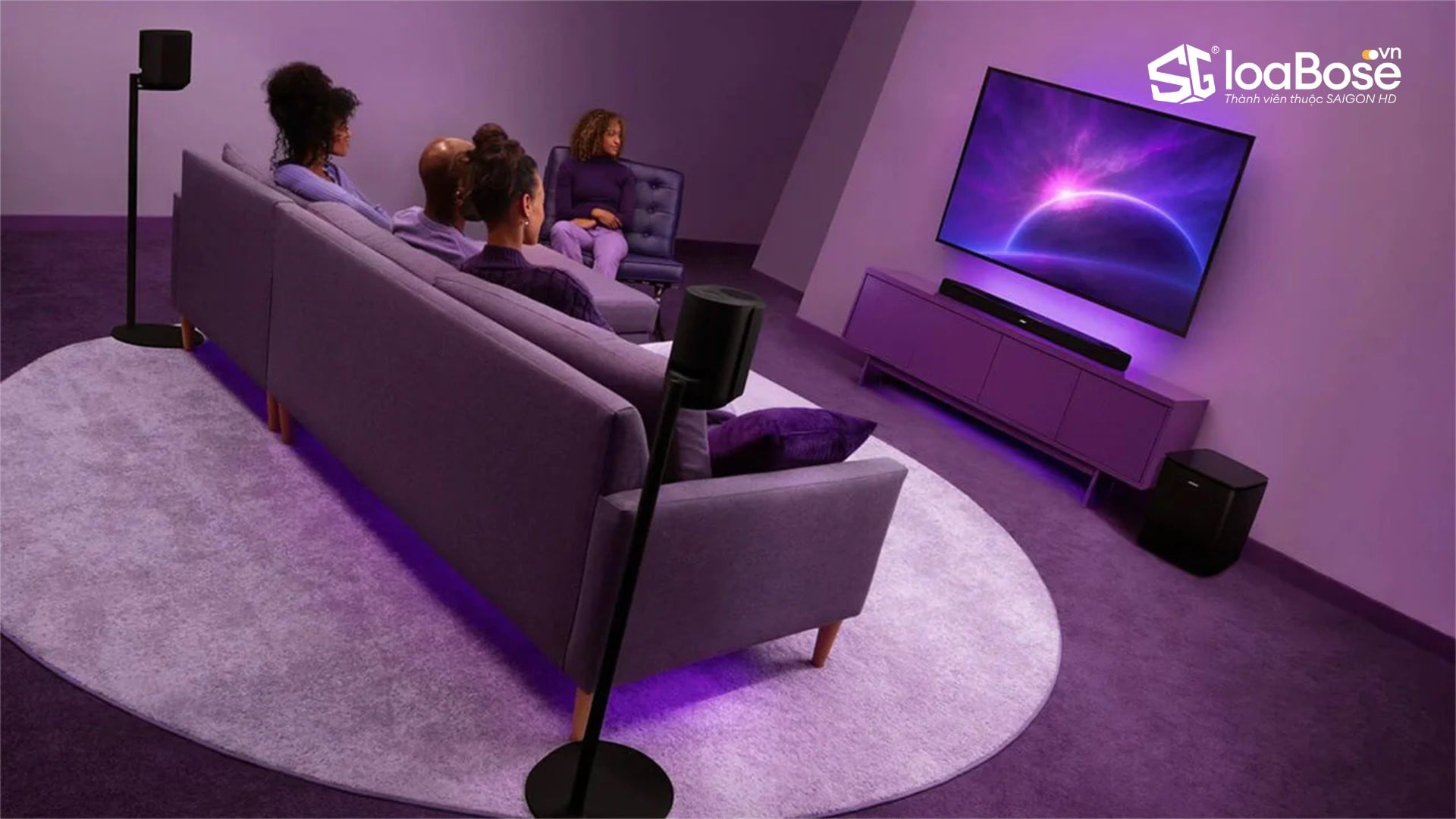 Hệ thống âm thanh giải trí tại gia Bose Lifestyle Ultra SoundBar cao cấp
