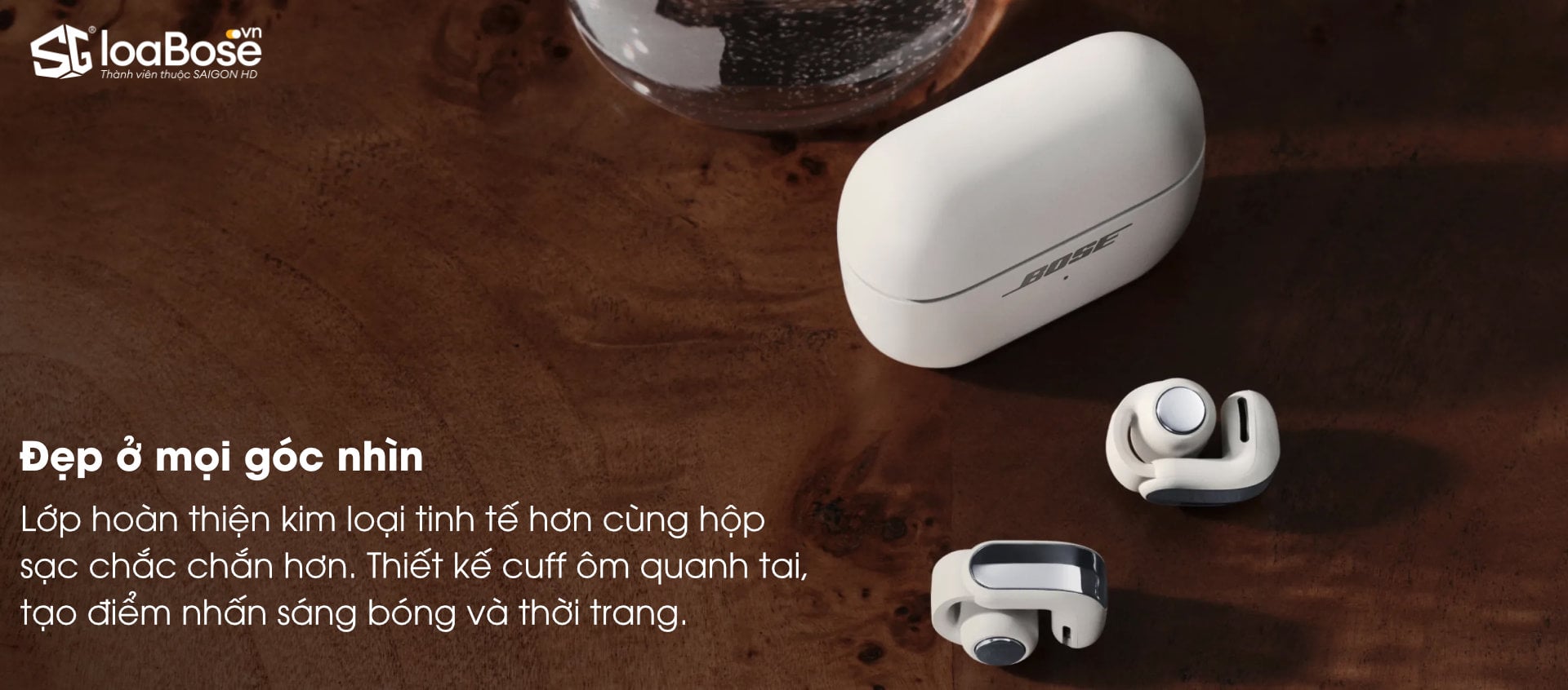 Vẻ đẹp ở mọi góc nhìn của tai nghe Bose Ultra Open Earbuds 2
