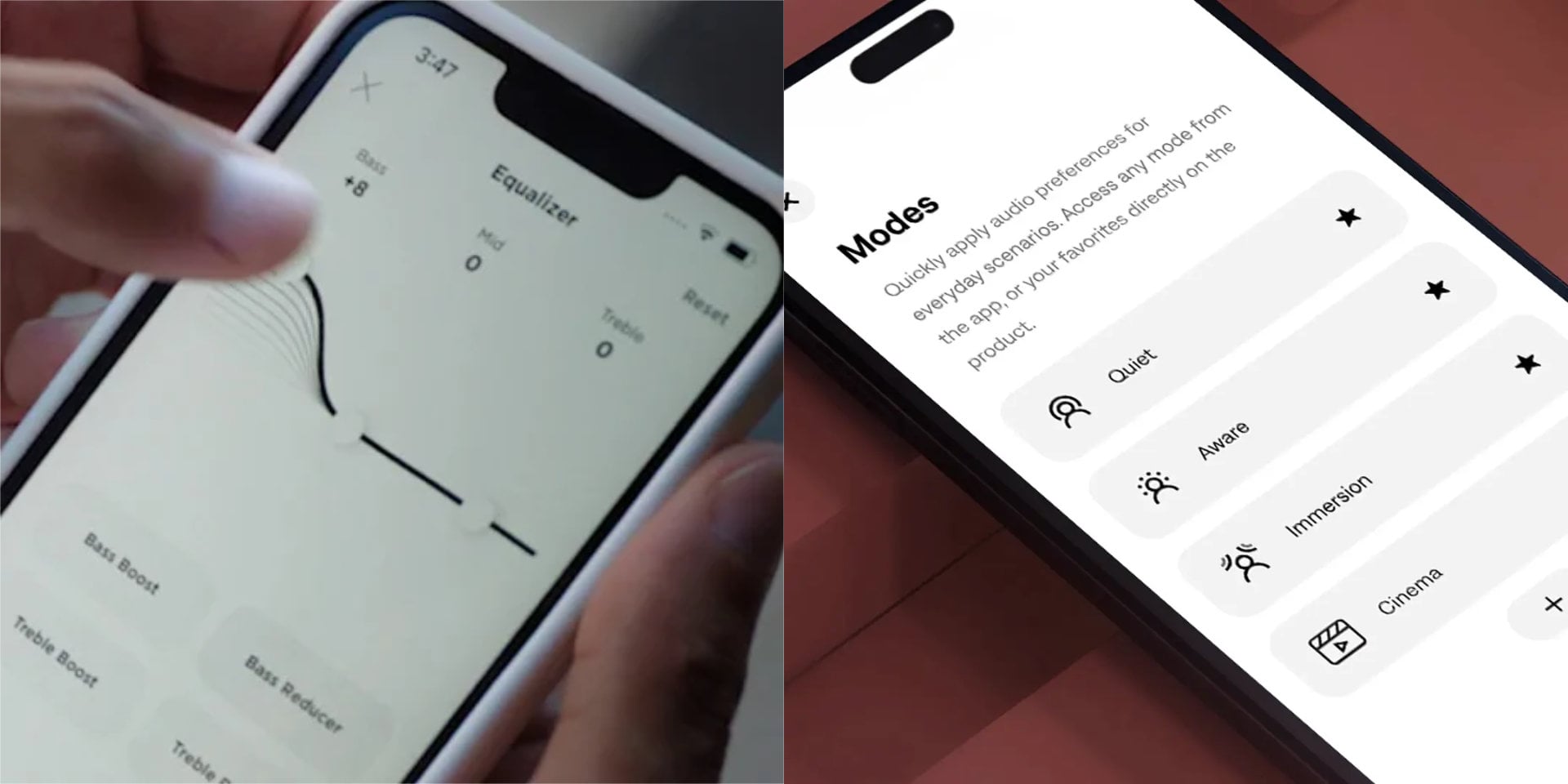 Ứng dụng Bose App dùng để điều khiển tai nghe Bose QuietComfort Headphones 2