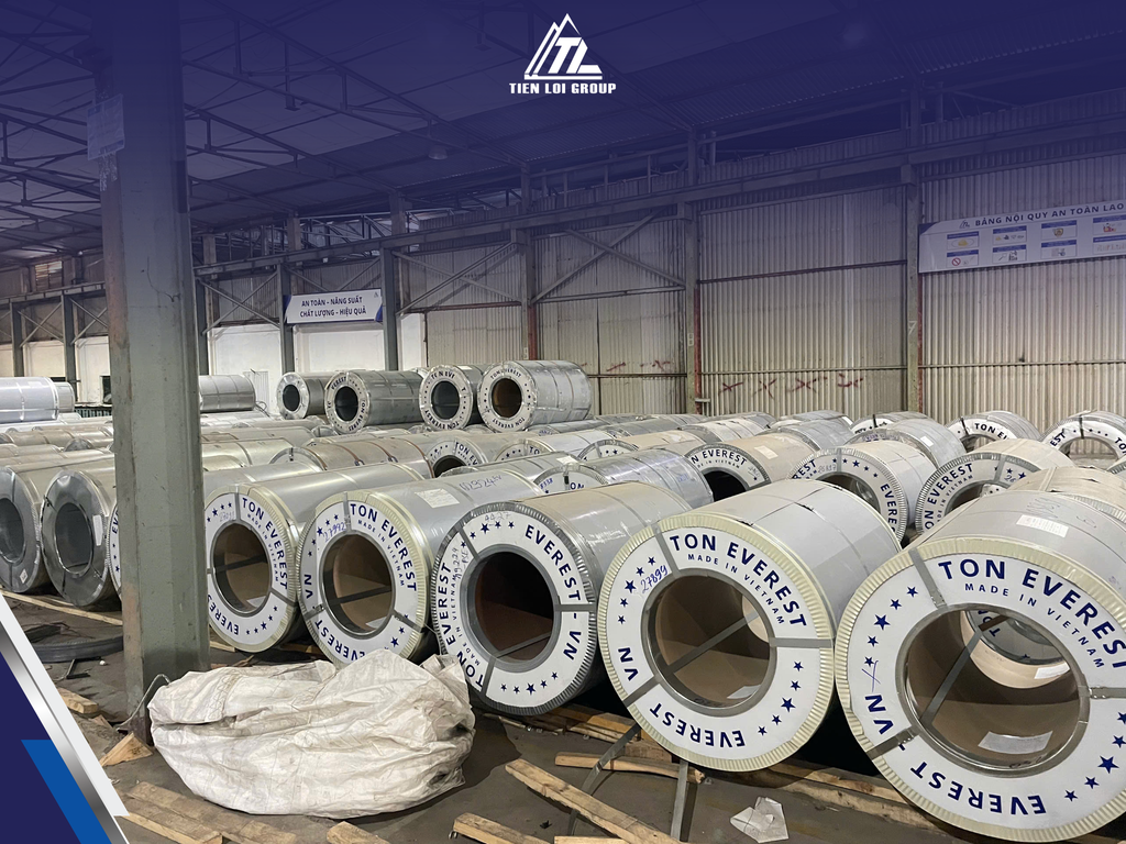 TÔN CUỘN EVEREST – GIẢI PHÁP VẬT LIỆU ỔN ĐỊNH CHO SẢN XUẤT VÀ XÂY DỰNG