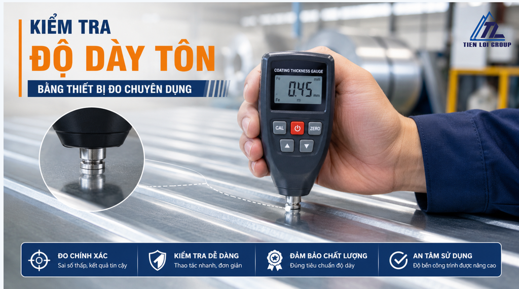 5 TIÊU CHÍ ĐÁNH GIÁ TÔN CHẤT LƯỢNG TRƯỚC KHI MUA