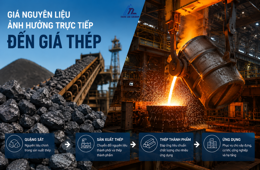 GIÁ THÉP BIẾN ĐỘNG DO ĐÂU? 7 YẾU TỐ ẢNH HƯỞNG VÀ KINH NGHIỆM MUA THÉP TỐI ƯU CHI PHÍ