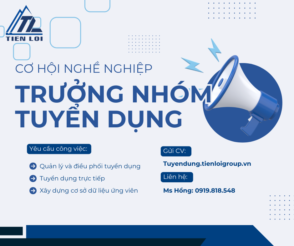 TUYỂN TRƯỞNG NHÓM TUYỂN DỤNG