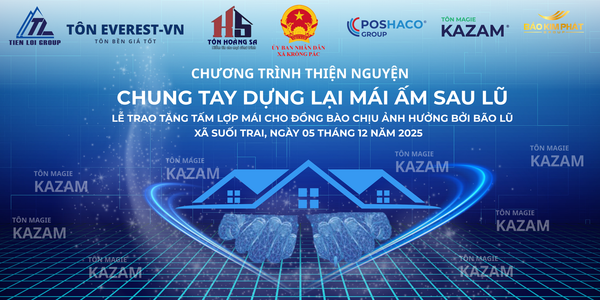 TIẾN LỢI GROUP CHUNG TAY DỰNG LẠI MÁI ẤM SAU LŨ