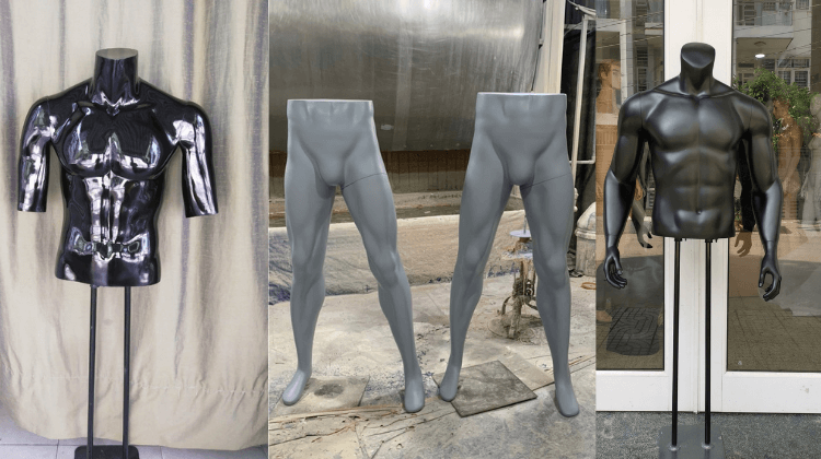 Manocanh Bán Thân Cao Cấp – Tiết Kiệm Không Gian, Dáng Chuẩn, Giá Sỉ